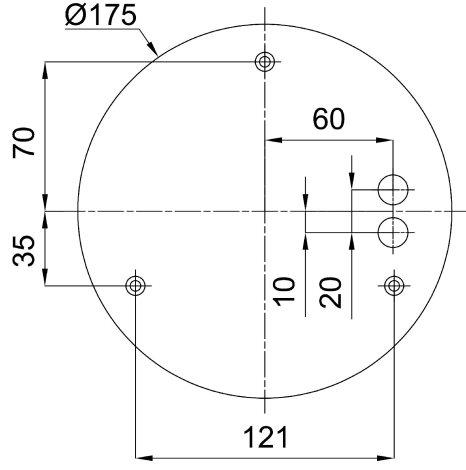 LED-1L64E700ZST/FP91/L100 C 4K Závěsné LED svítidlo s plastovým stínidlem 31W 3620lm 4000K IP40 2