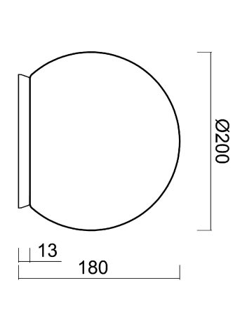 IN-12BD1/SL/192 B Stolní lampička se skleněným stínidlem 7W IP40 2