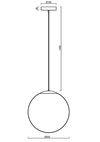 LED-5L08E950ZS11/PE4/L100 B 3K Závěsné vysokovýkonné LED svítidlo ON/OFF a polyety. stínidlo 4