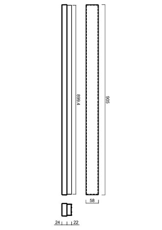 LED-1L78-1L79E250PA09/PC72 C 4K Přisazené LED svítidlo s plastovým stínidlem 14W 1700lm 4000K IP44 4