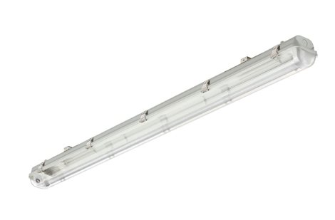 WT050C 2xTLED L1200 Prázdný prachotěs pro 2 LED trubice 2x36W