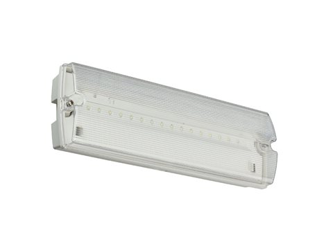 EM153C SM BKD EXIT SIGN M3 ELP IP65 Nouzové svítidlo nástěnné 4,0W 175lm 6500K