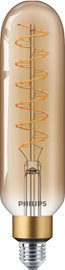 Vintage LED žárovka E27 T65 7W 470lm 1800K stmívatelná, gold