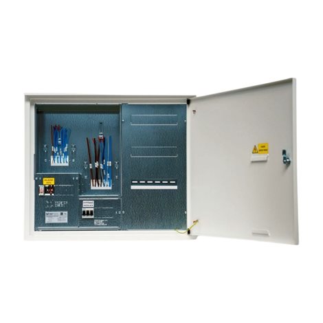 Rozvaděč elektroměrový EMR 2 + 36P bez hl.jističe + 36M podr. část vpravo uni-FV 2025 ČEZ+EGD v. 63A 1