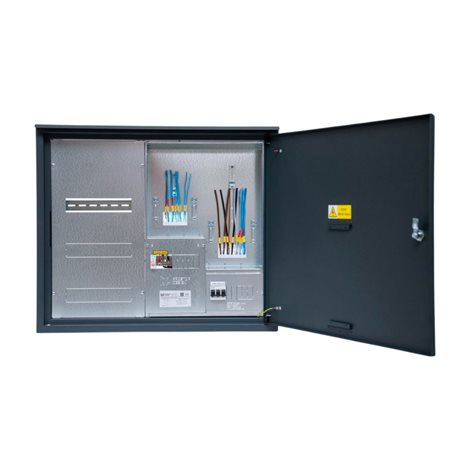 Rozvaděč elektroměrový EMR 2 + 36L ANTRACIT bez hl.j. + 36M podr. vlevo uni-FV 2025 ČEZ+EGD vyp. 63A 1