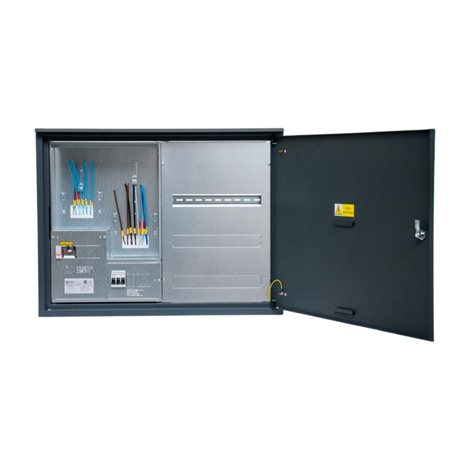 Rozvaděč elektroměrový EMR 2 + 54P ANTRACIT bez hl.j. + 54M podr. vpravo uni-FV 2025 ČEZ+EGD vyp. 63 1