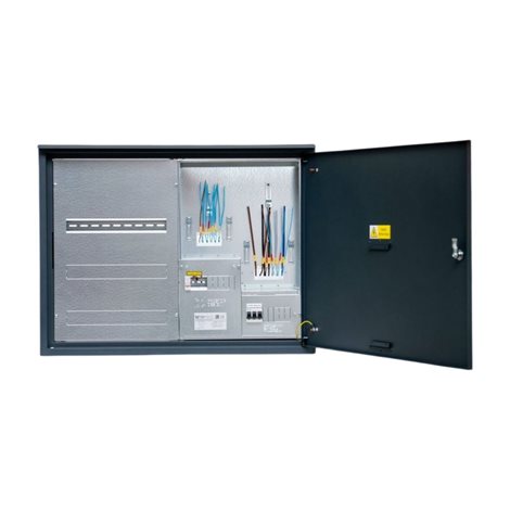 Rozvaděč elektroměrový EMR 2 + 54L ANTRACIT bez hl.j. + 54M podr. vlevo uni-FV 2025 ČEZ+EGD vyp. 63A 1