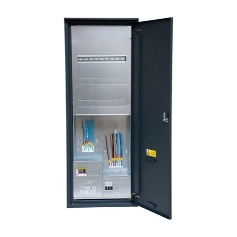 Rozvaděč elektroměrový EMR 2 + 54N ANTRACIT bez hl.j. + 54M podr. nahoře uni-FV 2025 ČEZ+EGD vyp. 63 1