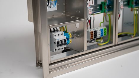 Rozvaděč elektroměrový EMR 2/2 NEREZ bez hlavního jističe uni-FV 2025 ČEZ+EGD vyp. 63A 1x hl.přívod  9