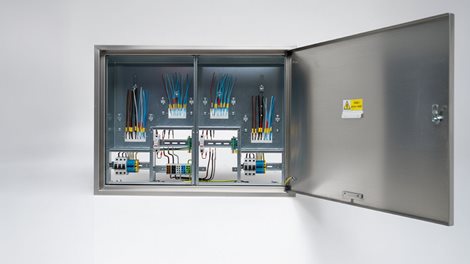 Rozvaděč elektroměrový EMR 2/2 NEREZ bez hlavního jističe uni-FV 2025 ČEZ+EGD vyp. 63A 1x hl.přívod  10