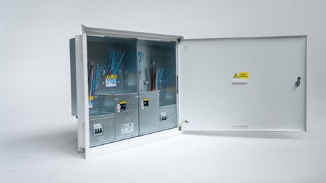 Rozvaděč elektroměrový EMR 2/2 bez hlavního jističe uni-FV 2025 ČEZ+EGD vyp. 63A 2x hl.přívod 6