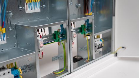Rozvaděč elektroměrový EMR 2/2 bez hlavního jističe uni-FV 2025 ČEZ+EGD vyp. 63A 2x hl.přívod 12