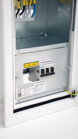 Rozvaděč elektroměrový EMR 1 bez hl.jističe jednotarif bez FVE ČEZ+EGD vyp. 63A 7