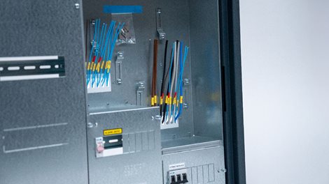 Rozvaděč elektroměrový EMR 2 + 24L ANTRACIT bez hl.jističe + 24M podružná část vlevo uni-FV 2025 63A 5