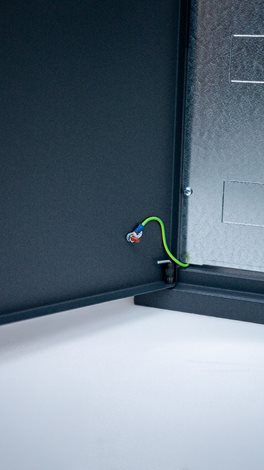 Rozvaděč elektroměrový EMR 2 + 24L ANTRACIT bez hl.jističe + 24M podružná část vlevo uni-FV 2025 63A 7