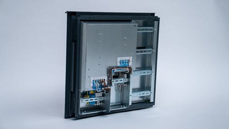 Rozvaděč elektroměrový EMR 2 + 24L ANTRACIT bez hl.jističe + 24M podružná část vlevo uni-FV 2025 63A 10
