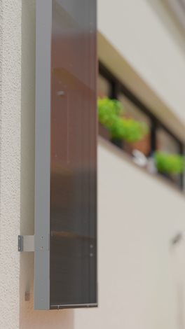 Teplovzdušný solární panel TSP, vnější přívod vzduchu- 200x100 cm 3