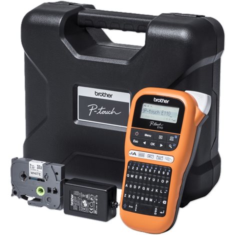 PT-E110VP tiskárna samolepících štítků, pro pásky TZE 12mm 1