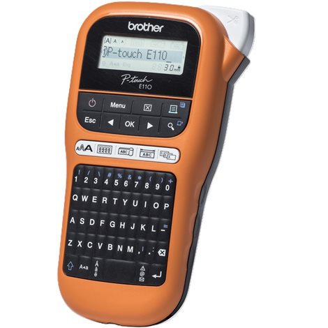 PT-E110VP tiskárna samolepících štítků, pro pásky TZE 12mm 5