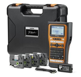 Brother PT-E560BTSP tisk. samolep. štítků s bluetooth, pro pásky 6-24 mm + kufr + 4 pásky