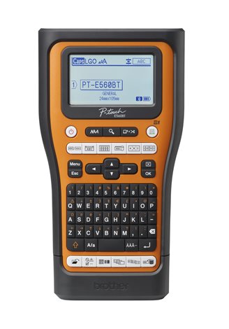 Brother PT-E560BTSP tisk. samolep. štítků s bluetooth, pro pásky 6-24 mm + kufr + 4 pásky 8