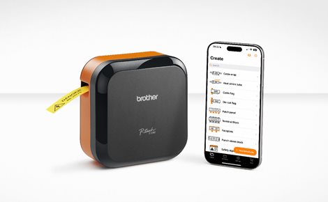 PT-E720BT tiskárna štítků CUBE Pro Bluetooth, pro pásky 6-24 mm 6
