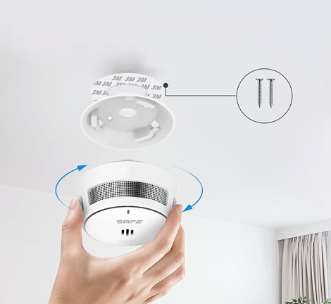 SAFE10Y30-PRO Autonomní hlásič požáru 3