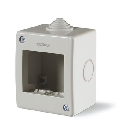 136.4122 UNIBOX prázdný box montáž na omítku IP40 - 2 moduly