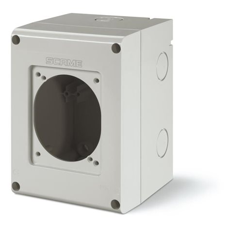 576.4303 Skříňka s otvorem pro zásuvku (70x87mm) ADVANCE 2 compact - modulová šířka 106