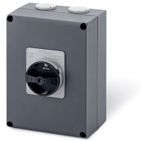 590.HGE8003 Průmyslový spínač ISOLATOR kovový - 80A 3P IP65 standard