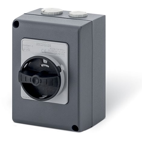 590.HGE2003 Průmyslový spínač ISOLATOR kovový - 20A 3P IP65 standard