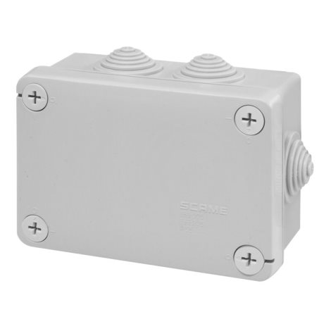 689.005 Rozbočovací krabice SCABOX IP55 - 120x80x50mm s vývodkami 650°C
