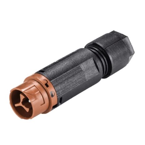 46.032.4550.4 vidlice na kabel 3-pól, RST16i3, kabel 5-10,6mm, hnědá