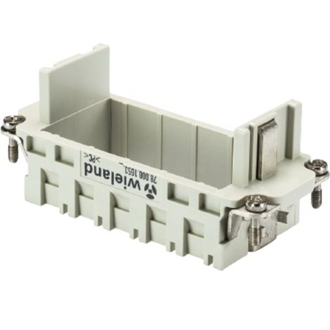 78.000.1653.0 Modulový rám revos FLEX pro 5 zásuvkových modulů, šedý, velikost 16