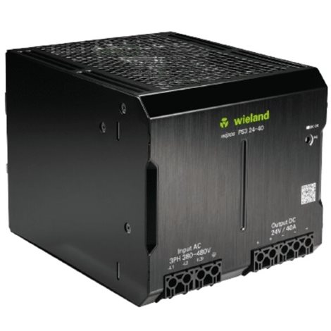 81.000.6590.0 Spínaný napájecí zdroj WIPOS PS3 24V-40A