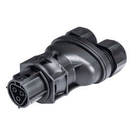 96.031.4353.1 zásuvka na kabel gesis RST, 3-pól, propojovací, průchodky 10-14mm, šroubové svorky, če