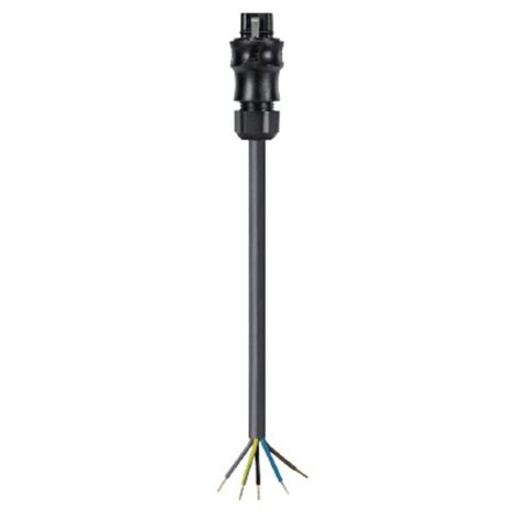 96.452.2004.1 Kabel 5x1,5 s jedním konektorem RST20i5, černý, 2m