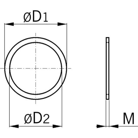 1012.45.16 Těsnící podložka pro kabelové vývodky Syntec, M12 2