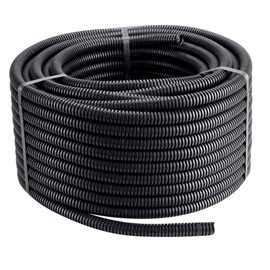 CAN-TC152050 Ohebná trubka, 750 N, průměr 20 mm, černá, role 50 m