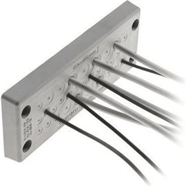 DET-1732013433 Kabelová průchodová deska DES-PDM 24/32B černá s vnitřním rámečkem a dvojitou membrán