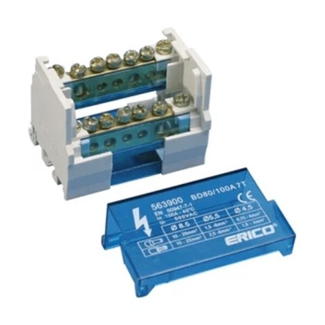 ER-BD 80/100 AL 563910 Rozvodny blok dvoupolovy BD80/100AL 1