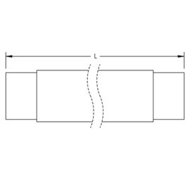 ER-FADV2MTC6X9 Flexibar Advanced 2 m pocínovaný 6X9X0,8, 534002