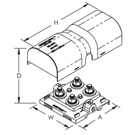 ER-SBLL800 561136 Rozvodný blok SBLL800, 561136 4