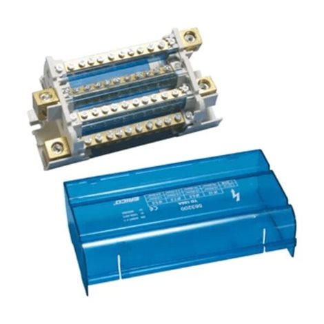 Rozvodný blok čtyřpólový TD160A, 563200 2