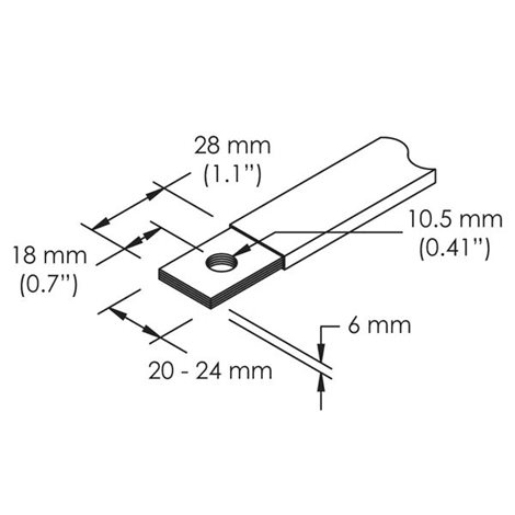 Rozvodný blok čtyřpólový TDL 250-400 A, 563995 3