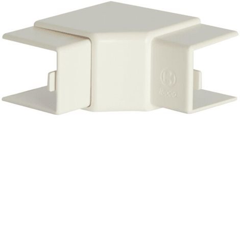NIAV 25X30 W 02455 Stavitelný vnitřní roh pro podparapetní systémy, 25x30, bílá