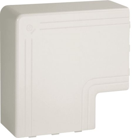 NPAN 100X60 W 02503 Plochý roh pro podparapetní systémy - bílá, 100x60
