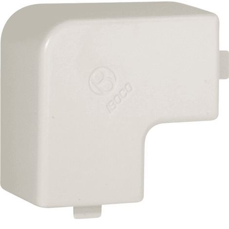 NPAN 25X30 W 02487 Plochý roh pro podparapetní systémy - bílá, 25x30