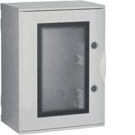 IP-VTR 02 OBLO 04622 Rozváděčová skříň s průhlednými dveřmi; velikost 02 (428x325x183)