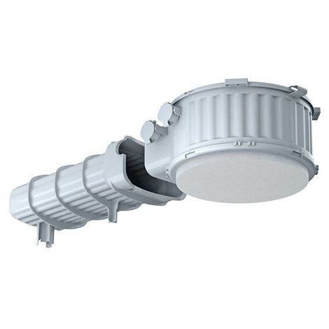 1282-73 Montážní kryt s tunelem, HaloX 180 délka tunelu 325 mm pro lepení, do betonu